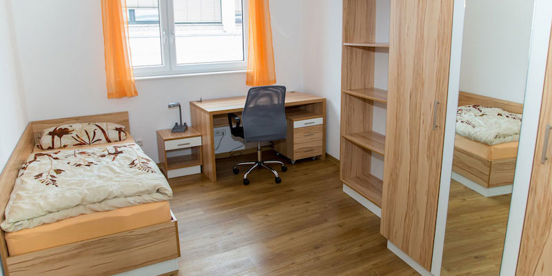 Das Bild zeigt ein Gästezimmer